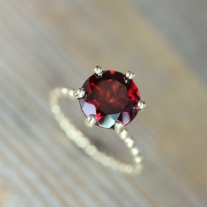 garnet ring