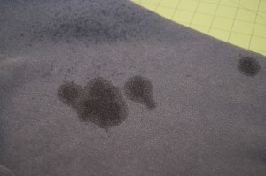 oil stain