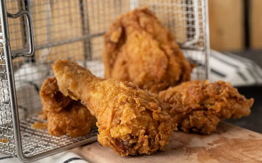 I don’t want Pizza, I want Fried Chicken Leg Piece