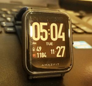 Amazfit BIP Customised WatchFace