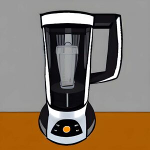 Blender machine flat 2d dynamic image