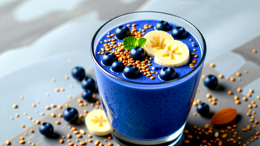 Blueberry Antioxidant Power Smoothie Blueberry Antioxidant Power Smoothie