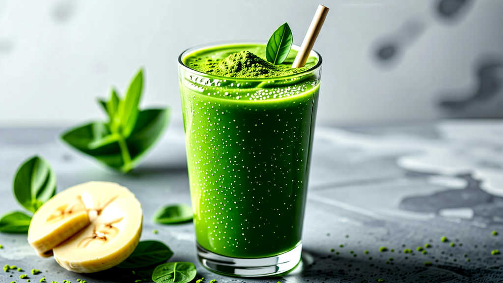 Energizing Matcha Green Tea Smoothie Energizing Matcha Green Tea Smoothie