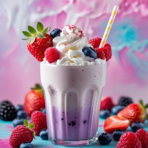time to drink dry fruit milkshake
