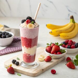 time to drink dry fruit milkshake