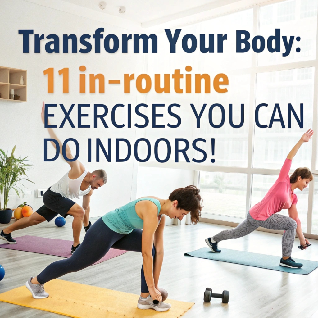 11 In-Routine Exercises to Transform Your Body Without Ever Setting Foot Outside