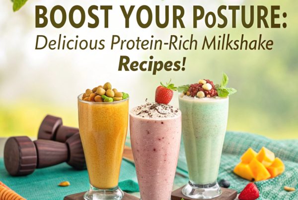 Boost Your Posture Unlock These Amazing Protein-Rich Milkshake Recipes for a Stronger Body in 2025!