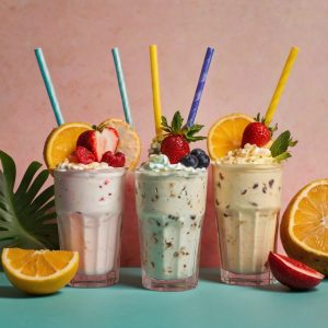 Boosting Protein with Greek Yogurt Base for Milkshakes 