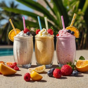Colorful Sprinkles Add Fun and Excitement to Summer Milkshakes 