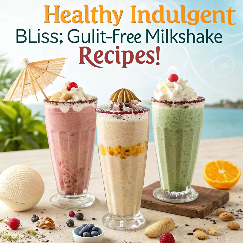 Healthy Indulgent Bliss: Discover The Creamiest Milkshake Recipes for a Guilt-Free Treat in 2025