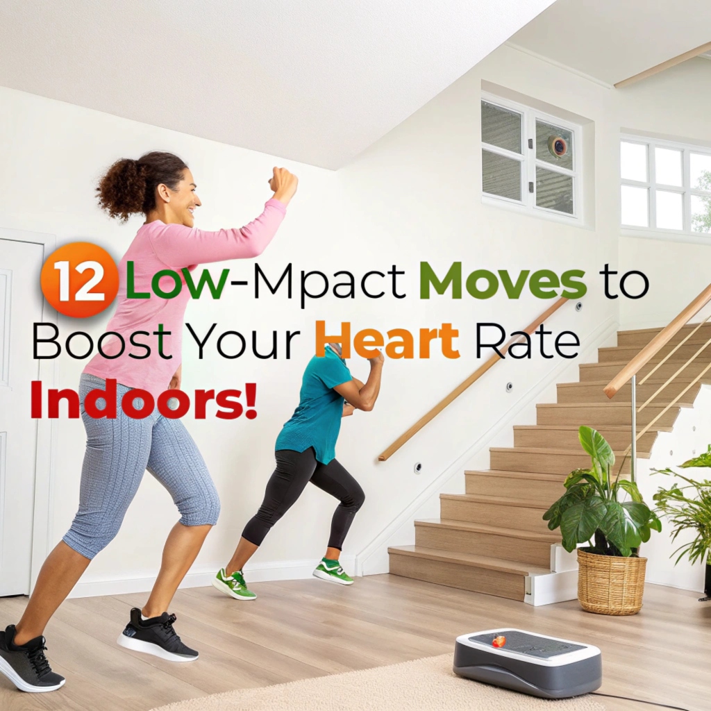 Low-Impact Aerobic Workout: 12 Moves to Get Your Heart Rate Up Without Burning Out Indoors
