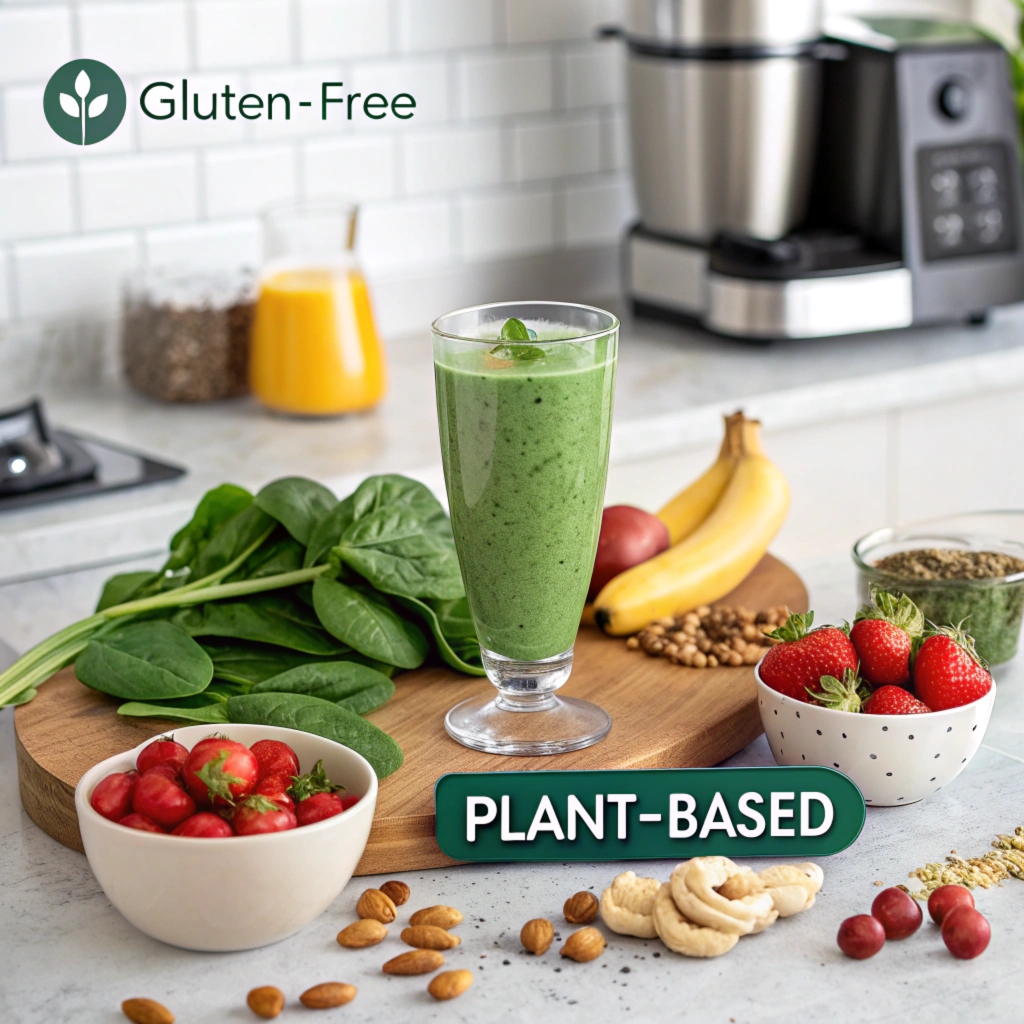 Creating Healthy on-the-Go Options for a Gluten-Free Diastolic Lifestyle: Plant-Based Shakes that Comply with Celiac Disease Accommodations