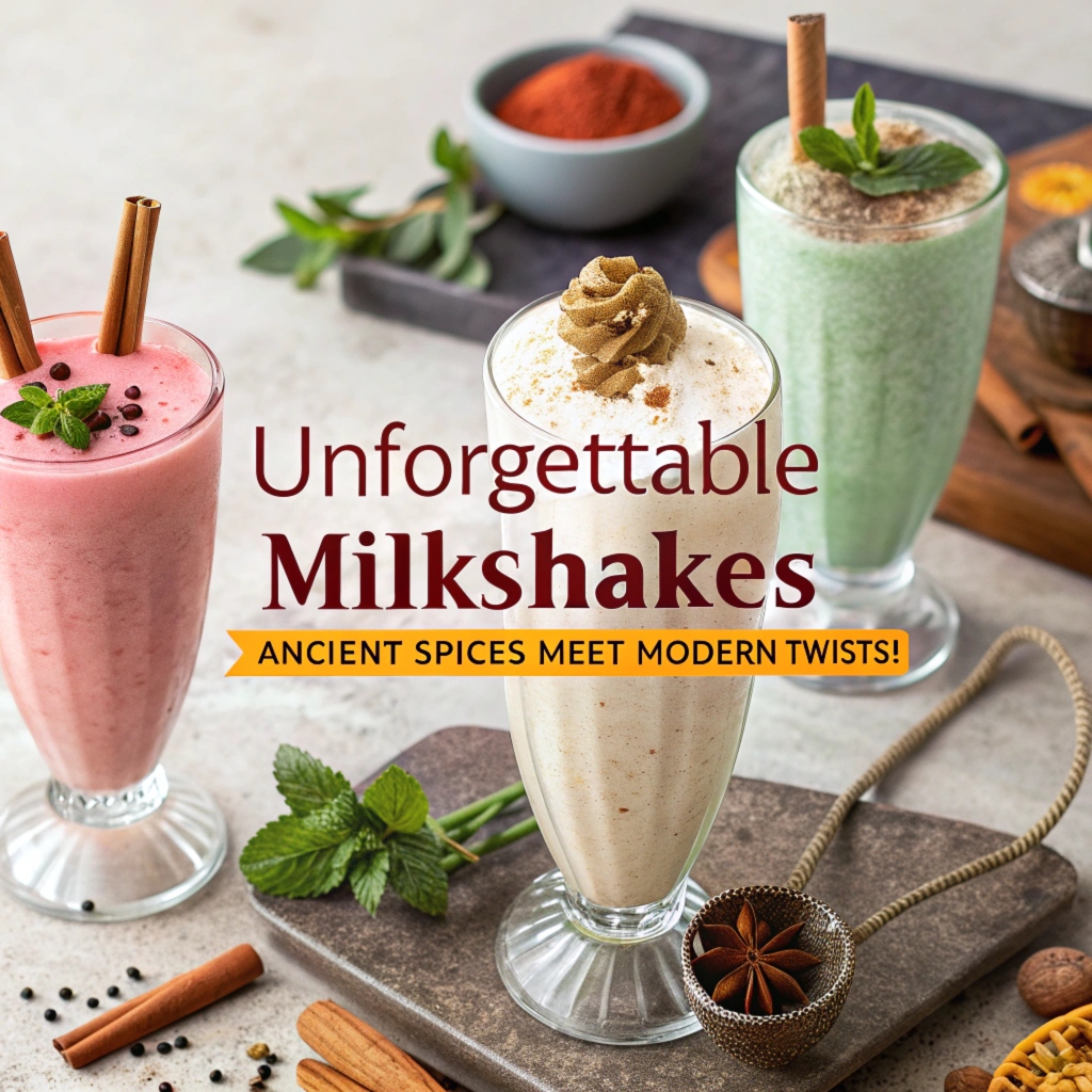 The Bizarre and Brilliant Fusion of Ancient Spices with Modern Twists that will Make 2025’s Limited Edition Milkshakes Unforgettable
