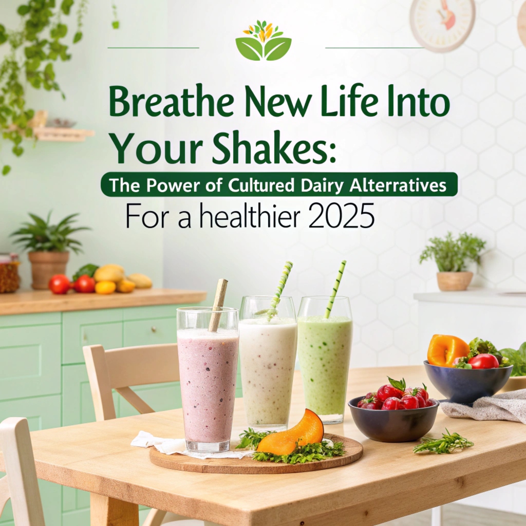 Breathe New Life into Your Shakes: The Power of Cultured Dairy Alternatives for a Healthier 2025