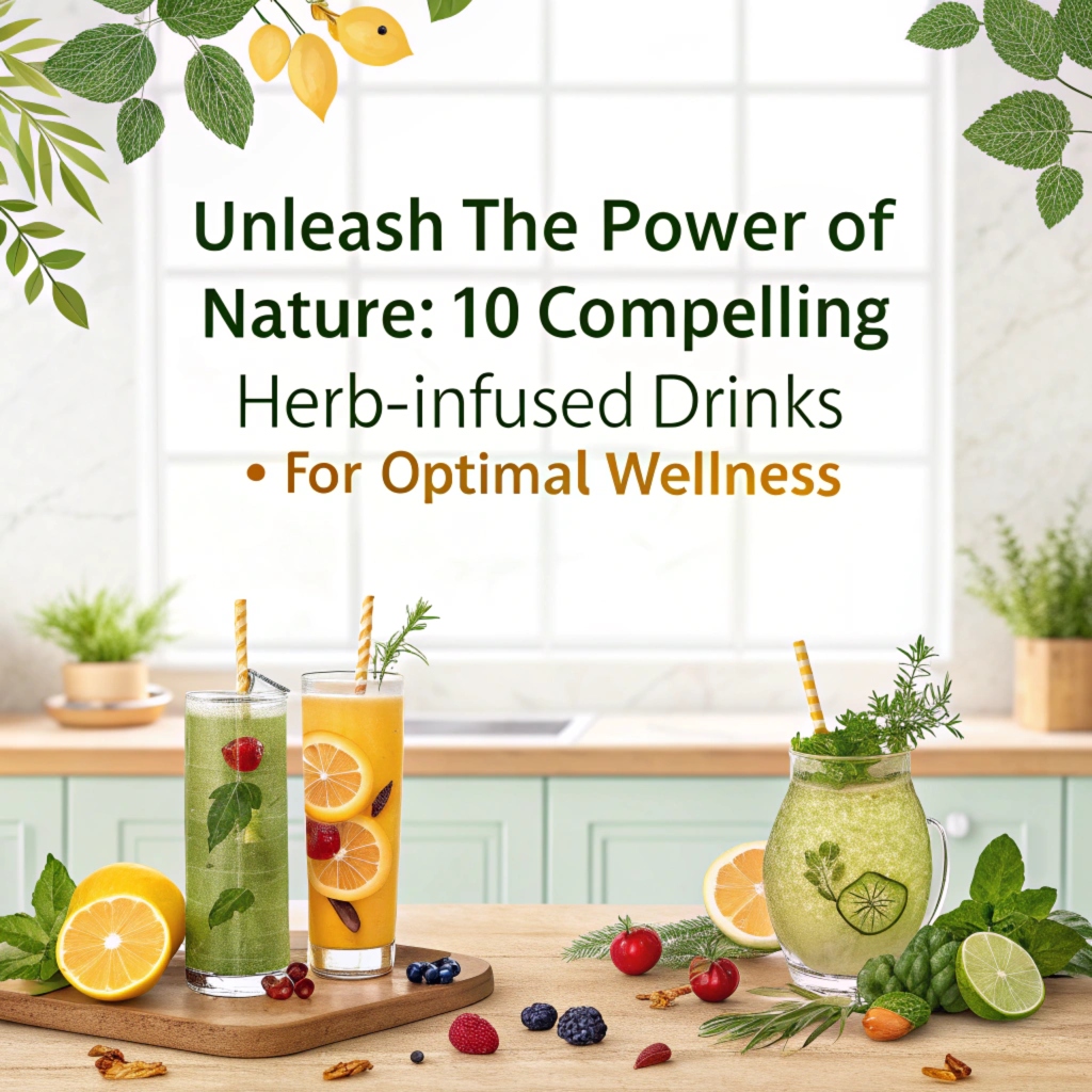 Unleash the Power of Nature: 10 Compelling Herb-Infused Drinks for Optimal Wellness
