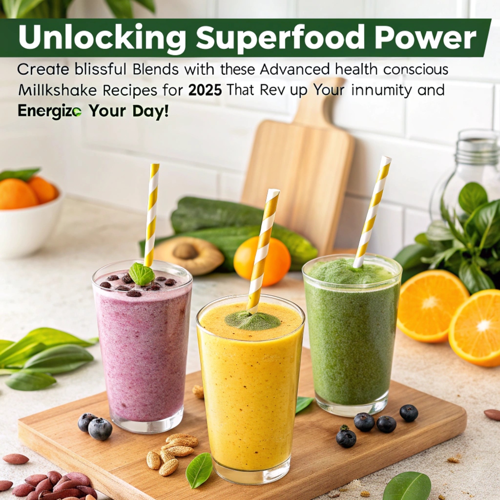 Unlocking Superfood Power: Create Blissful Blends with these Advanced Health-Conscious Milkshake Recipes for 2025 that Rev Up Your Immunity and Energize Your Day!