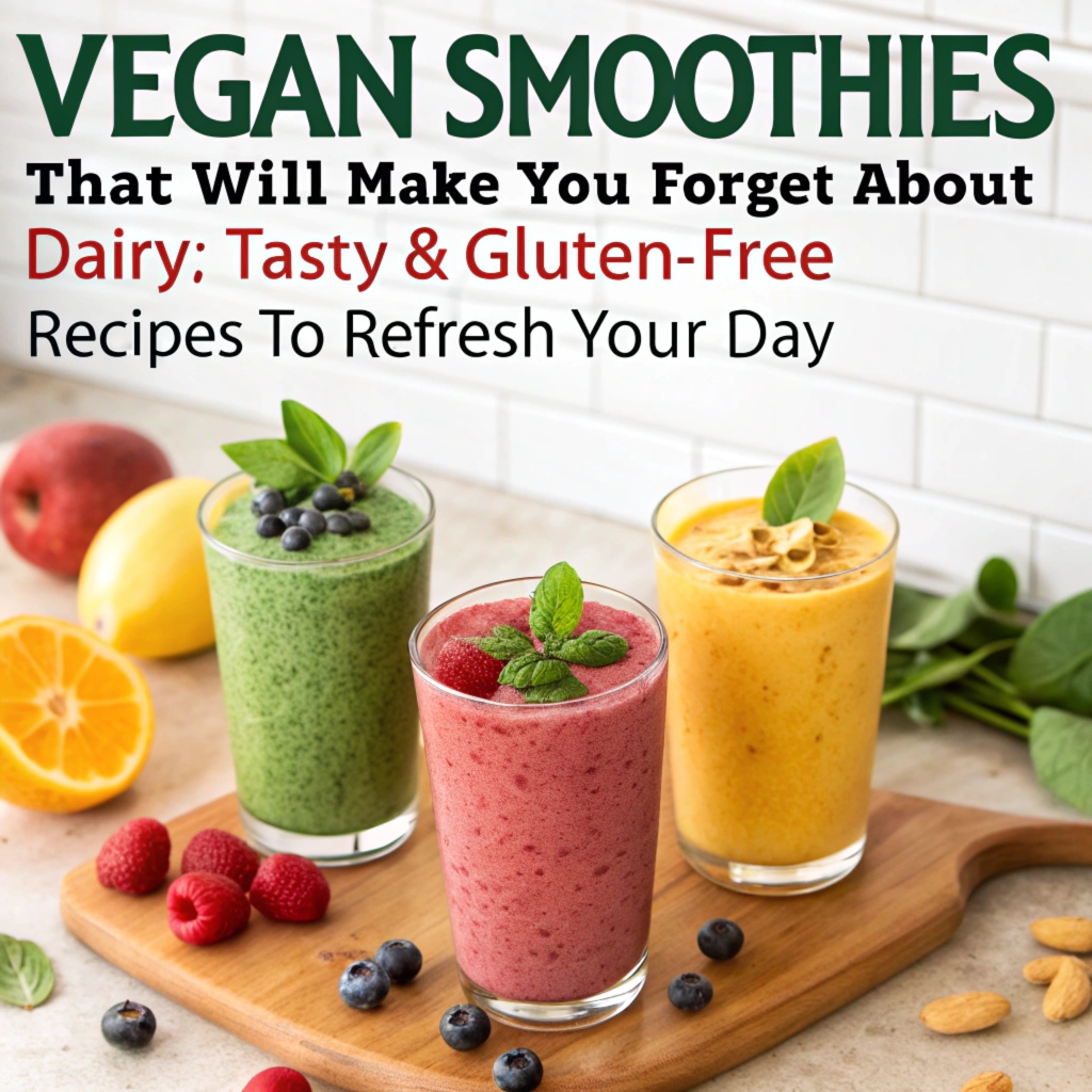 Vegan Smoothies That Will Make You Forget About Dairy: Tasty & Gluten-Free Recipes to Refresh Your Day