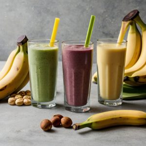 Protein-packed Banana Smoothies