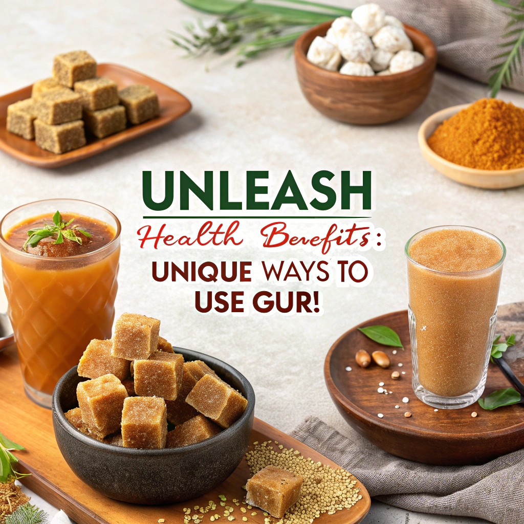 Unleashing Health Benefits: Unique Ways to Incorporate Gur (Jaggery) in Your Traditional Edibles and Beverages for a Nutritious Twist
