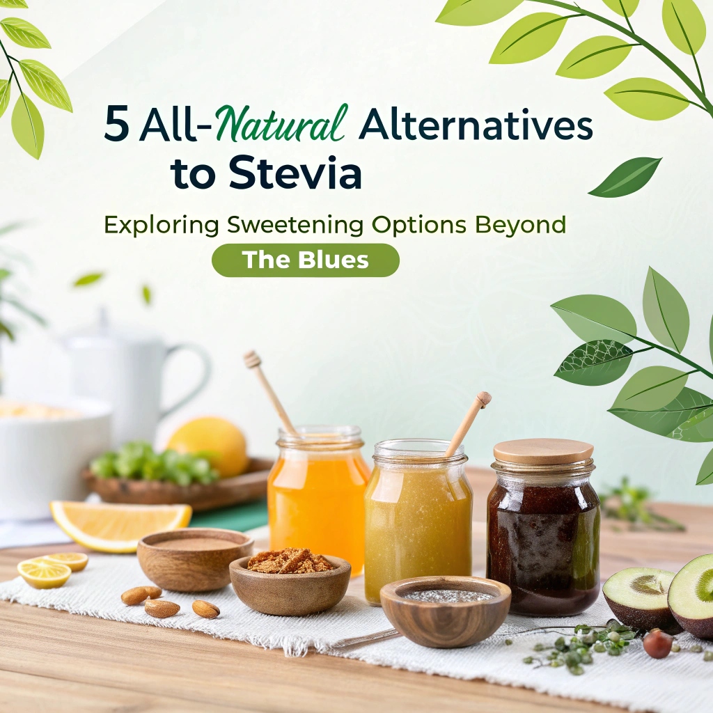 5 All-Natural Alternatives to Stevia: Exploring Sweetening Options Beyond the Blues