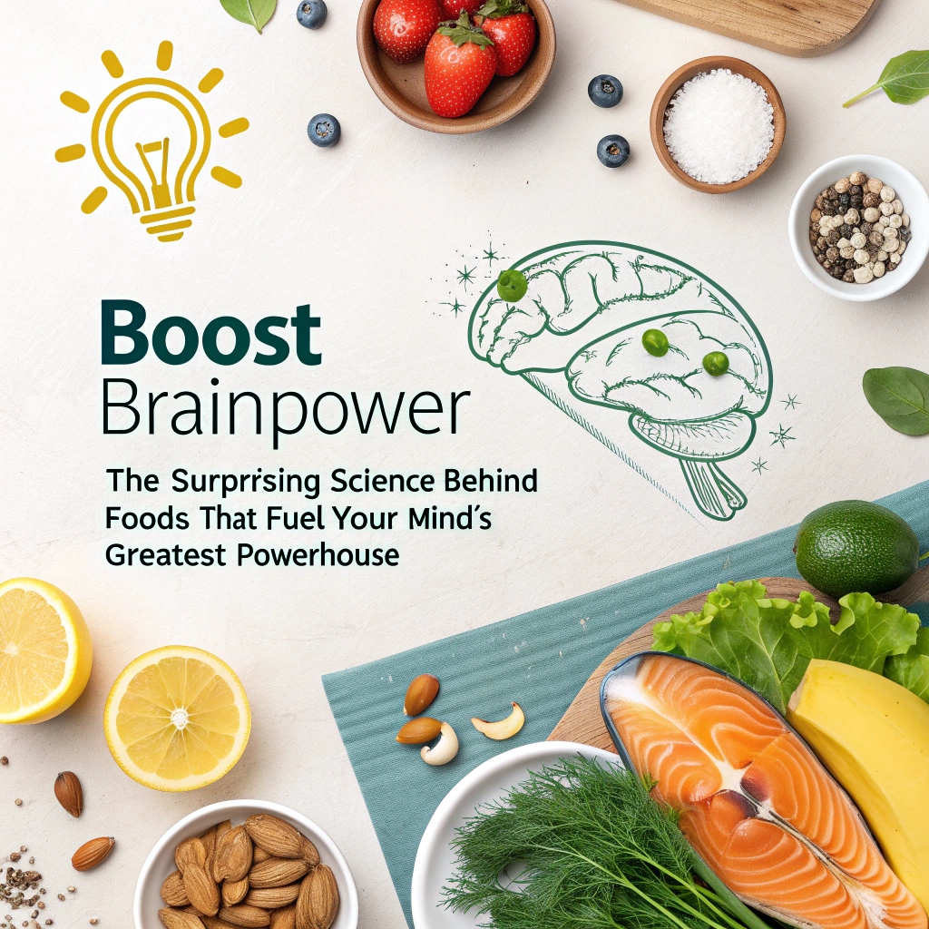 Boost Brainpower: The Surprising Science Behind Foods that Fuel Your Mind’s Greatest Powerhouse – Healthy Food to Improve Cognitive Health through a Balanced Diet of Nutrient-Rich Diets