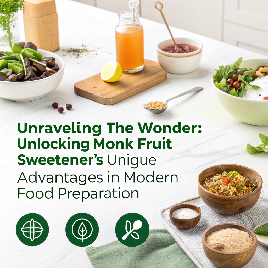 Unraveling the Wonder: Unlocking Monk Fruit Sweetener’s Unique Advantages in Modern Food Preparation