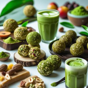 Matcha-Infused Superfood Snacks