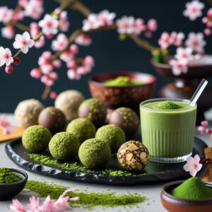Matcha Protein Snacks