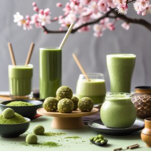 Matcha Protein Snacks