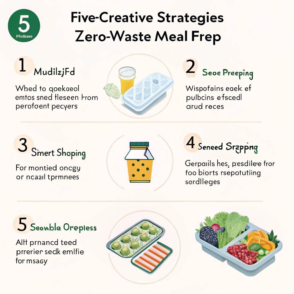 5 Creative Strategies for Zero Waste Meal Prep that Fuel Your Active Lifestyle without Breaking Your Values