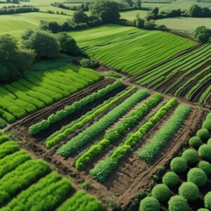 Regenerative agriculture emissions reduction