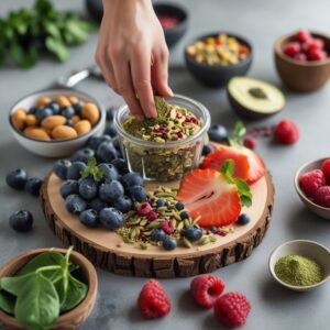Superfood blends for athlete performance