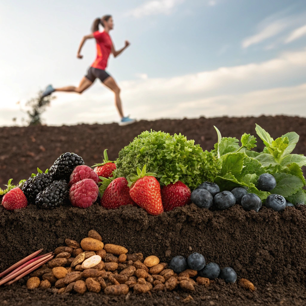 Unlocking Nutrient-Rich Soil Microbiomes: How Superfoods Foster Healthy Gut Biomes for Optimal Wellbeing in Athletes 