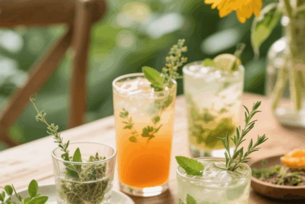 herbal mocktails for calm